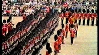 Scots Guards Trooping the Colour 1977 Part 2 [upl. by Sholom]