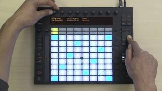 Ableton Push 1 Tutorial Part 6 Pad Sensitivity [upl. by Crispa]