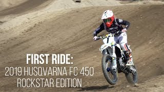 Bike Test 2022 Husqvarna FC 450 Rockstar Edition Review [upl. by Eanel]