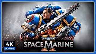 PRIMERA HORA DEL MODO CAMPAÑA  WARHAMMER 40000 SPACE MARINE 2 Gameplay Español [upl. by Essyla]