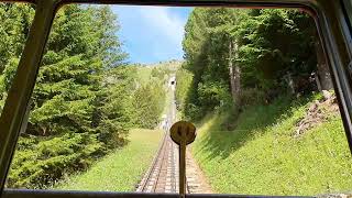 Niesenbahn Die Schweizer Pyramide am ThunerseeDer Berg Niesen Von Mülenen auf den Berg Niesen [upl. by Lovato924]