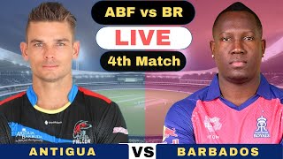 CPL Live Antigua and Barbuda Falcons vs Barbados Royals T20  ABF vs BR Live 4th Match CPL T20 2024 [upl. by Aline]