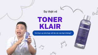 Toner quốc dân Klairs liệu có phù hợp với bạn  bác sĩ Khánh da liễu [upl. by Berlinda]