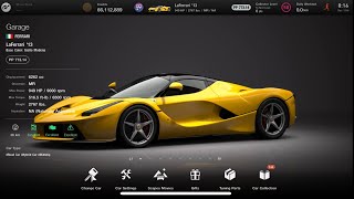 Gran Turismo 7  LaFerrari  Giallo Modena [upl. by Bear]