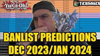 YuGiOh BANLIST PREDICTION Discussion  Wishlist [upl. by Wiggins]