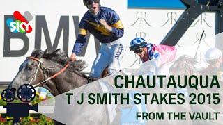 Chautauqua wins the 2015 G1 T J Smith Stakes [upl. by Anival]