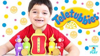 Teletubbies Tubby Toaster Toy Playset Unboxing Making Tubby Toast for the Teletubbies [upl. by Cristionna179]