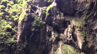 Sinkhole seen in the Punkva Cave Tour Czech Republic [upl. by Einahteb839]