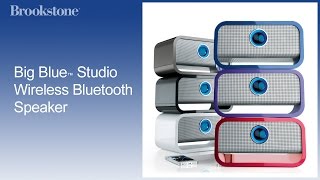 Big Blue™ Studio Wireless Bluetooth Speaker [upl. by Otrebogad]