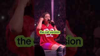 When Billie Eilish performed the Meow Meow during her new tourshorts concert [upl. by Rahs9]