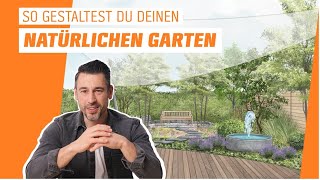 So gestaltest du deinen natürlichen Garten 🌸 Deine kreative Gartengestaltung 34 [upl. by Cosetta]