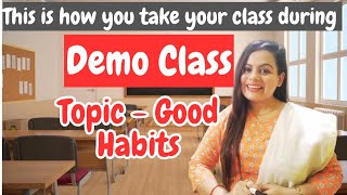 Best Demo Teaching Topic For Your School Interview  Demo Class for Pre Primary amp Primary Teachers [upl. by Claiborn583]