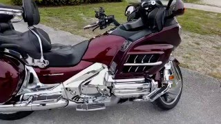 Clean 2006 Honda Goldwing GL1800 navreverse deal [upl. by Bihas795]