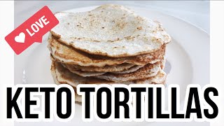 🌮 TORTILLAS KETO CON 2 INGREDIENTES en 10 MINUTOS  Low Carb Taco Tortilla  Manu Echeverri [upl. by Ziza56]