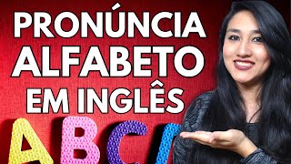 ALFABETO EM INGLÊS PRONÚNCIA [upl. by Calla]