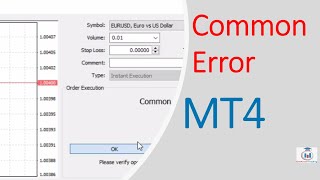 Fix Common Error in MT4  Connection [upl. by Eiahpets]