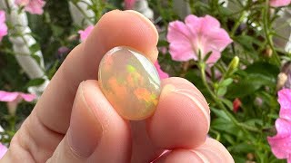 Opal transformation cutting and polishing [upl. by Sholley]