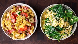 2 Easy Summer Pasta Salads  One Was The Best Seller At The First Place I Worked [upl. by Borgeson435]