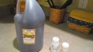 How to make simple mead honey wine [upl. by Absa]