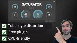 FREE VST plugin  BPB Saturator  Review [upl. by Aicened]