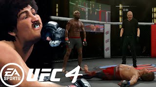 I Had the Worst Career Possible in UFC 4 as Nacho Libre [upl. by Normy814]