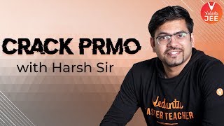 How to Crack PRMO 2019 in just 21 Days with Harsh Priyam Sir [upl. by Oira]