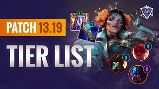 NEW Patch 1319 TIER LIST for League of Legends Season 13 [upl. by Nylemaj]