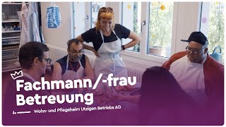 Ausbildung im sozialen Bereich als Fachmannfrau Betreuung  Lehrstellenvideo  Yousty [upl. by Neiluj]