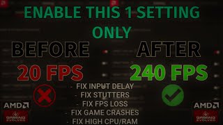 BEST Radeon AMD Settings For Valorant amp Fortnite 2024 [upl. by Jacobba]