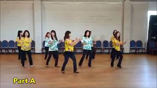 Brokenhearted  Winnie Ho  Line Dance Performed  Health Awareness Day 2017 [upl. by Hardden]