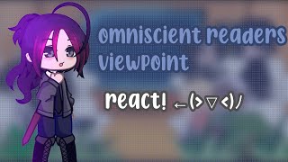 Omniscient readers viewpoint react 1 probably continue if its popular [upl. by Corliss]