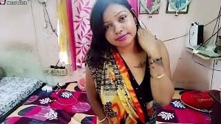 Saree Wearing Vlog  Moni Rock 🔥🌹 [upl. by Fiorenza]