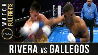 Rivera vs Gallegos Full Fight September 21 2019  PBC on FS1 [upl. by Ennayelsel]