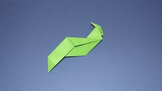 How To Make An Origami Partridge Bird [upl. by Aristotle]