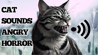 CAT SOUND EFFECT  SOUNDS THAT HATES  CAT SOUNDS ANGRY HORROR [upl. by Lonna]