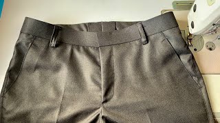 🌺✅pant stitching l gents pant stitching  mens pant stitching  how to sewa a trouser [upl. by Aehc]