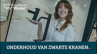 Hoe onderhoud je zwarte kranen Bekijk onze tips [upl. by Silbahc984]