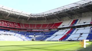 Visite du Groupama Stadium stade de lOL en VIP Tour  Footbol [upl. by Metah]