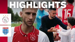 First game of the preseason 🤝  Highlights amp reactions Ajax  PEC Zwolle  Friendly [upl. by Rednav813]