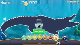 Hungry Shark World  Supersized  Bigger Than Megalodon [upl. by Aicad]