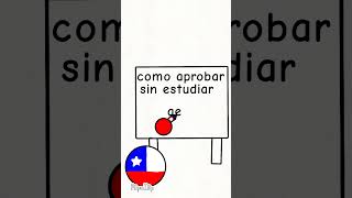 Como aprobar sin estudiar😎 countryballs [upl. by Intyrb]