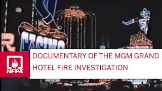 NFPA Documentary of the MGM Grand Hotel Fire Investigation Part 1 [upl. by Swirsky718]