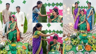 Saritas 5Months Green Bangle Ceremony  Kaaknna Ceremony  Goan Couple [upl. by Nerw]