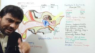 Otitis Media why Inflammation of Middle Ear 👂 called Respiratory Disorder for FSC ALevel Students [upl. by Garap]