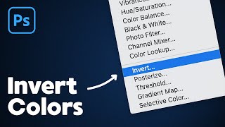 How to Invert Colors in Photoshop [upl. by Rebecka]