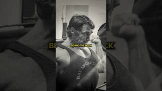 Arnold Schwarzeneggers Best Shoulder Exercises 🔥 shorts [upl. by Asinla]