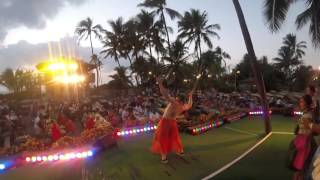 Germaines Luau Oahu Part One GOPRO [upl. by Imehon]