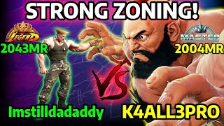 🔥 STREET FIGHTER 6➥ Imstilldadaddy GUILE ガイル VS K4ALL3PRO ZANGIEF ザンギエフ LEGEND RANKS 🔥 [upl. by Isak582]