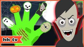 Scary Finger Family Songs amp Nursery Rhymes  HooplaKidz TV Kids Songs Collection [upl. by Magdalene396]