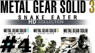 Metal Gear Solid 3 Snake Eater  Walkthrough  Part 4 HD  CenterStrain01 [upl. by Gonzalez]